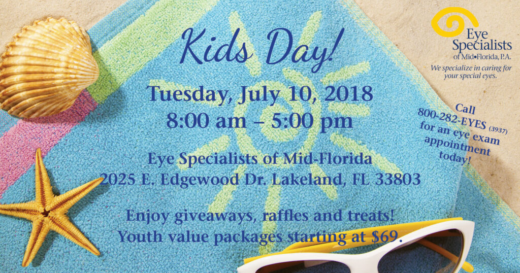 2018 Kids Day Lakeland Edgewood Eye Specialists of Mid-Florida