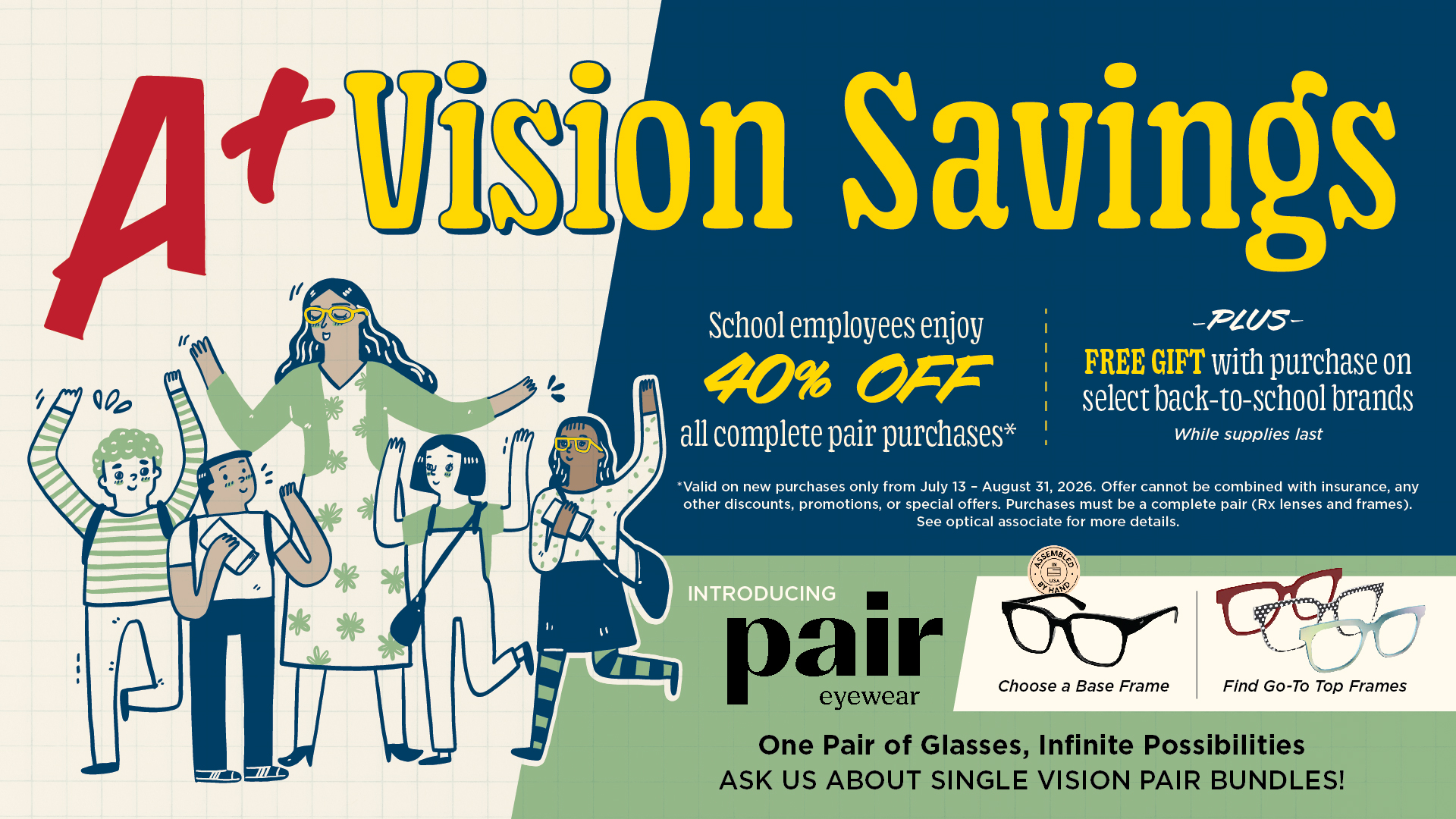 A vision saving