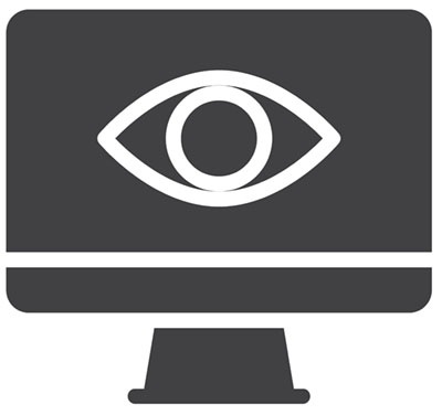 Televisit eye doctor icon